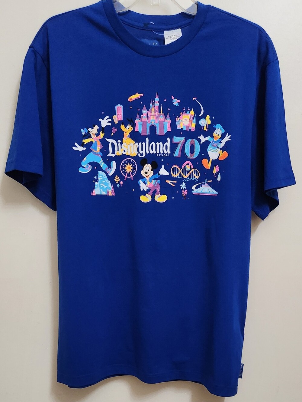 **BRAND NEW** Disneyland Resort L Large 70 Years Celebration Anniversary Shirt